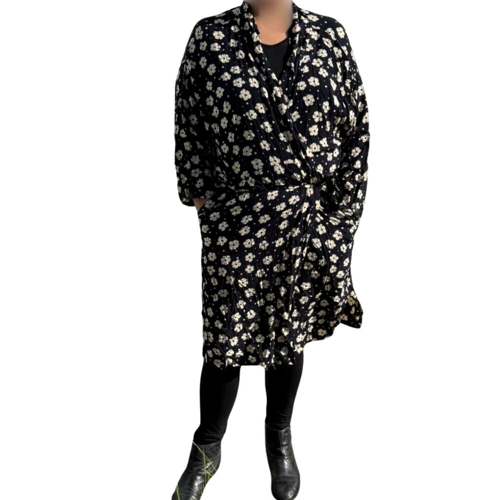 Bluebonnet Koi Kimono | Jennafer Grace | L/XL | Handmade in CA